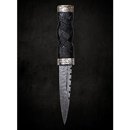 Damast Steel Sgian Dubh